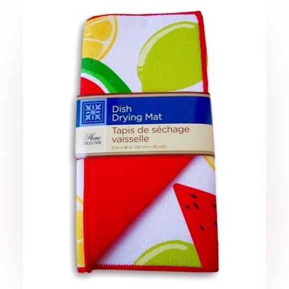 🍉 WATERMELON PRINT DISH DRYING MAT 🍉 - Picture 1 of 6